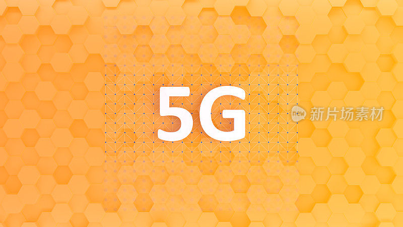 5G wifi技术数字概念